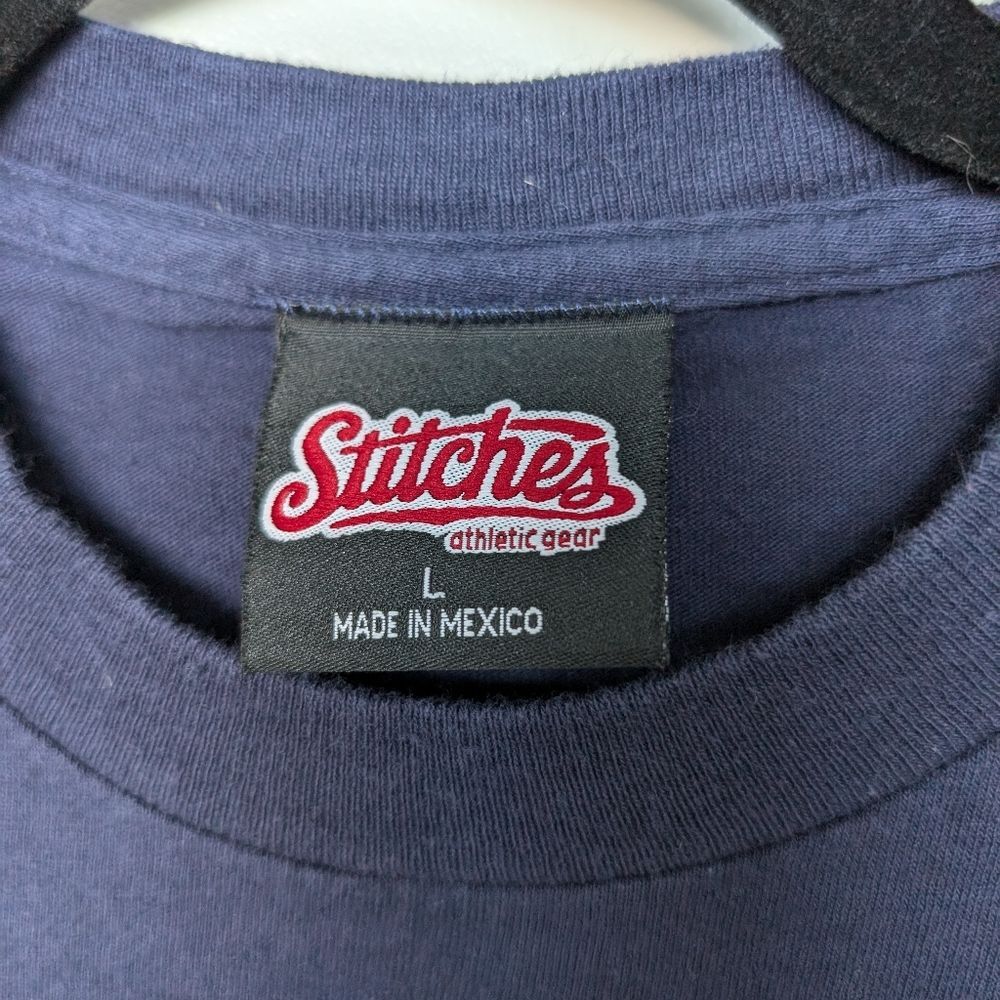 Stitches Washington Nationals Navy Tshirt - Picture 3 of 9